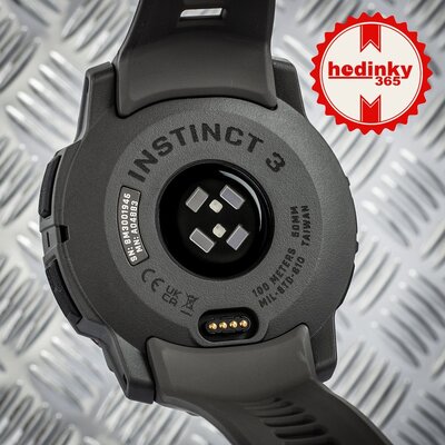 (SK) Garmin Instinct 3 Solar 50mm, Black
