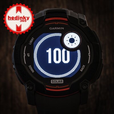 (SK) Garmin Instinct 3 Solar 50mm, Black