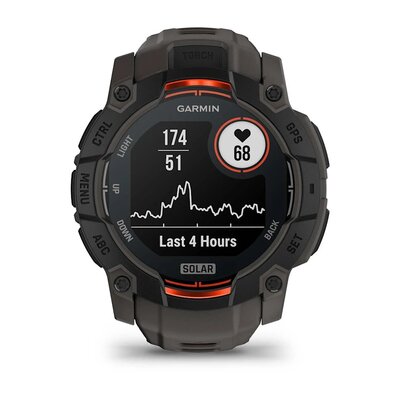 Garmin Instinct 3 SOLAR 50mm, Black