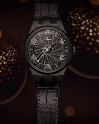 Perrelet Turbine Carbon Black Edition A4065/1 (+ náhradný remienok)