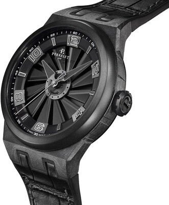 Perrelet Turbine Carbon Black Edition A4065/1 (+ náhradný remienok)