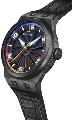 Perrelet Turbine Carbon Sunset A4065/S7 Limited Edition 99pcs (+ náhradný remienok)