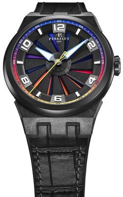Perrelet Turbine Carbon Sunset A4065/S7 Limited Edition 99pcs (+ náhradný remienok)