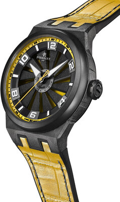 Perrelet Turbine Carbon Yellow A4065/7 (+ náhradný remienok)