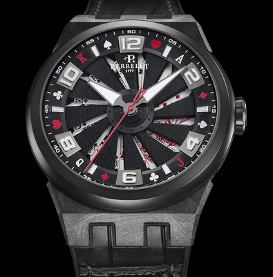 Perrelet Turbine Poker Royal Flush A4065/S3 Limited Edition 99pcs (+ náhradný remienok)