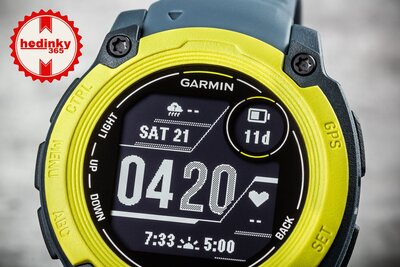 (SK) Garmin Instinct E, 40mm, Electric Lime