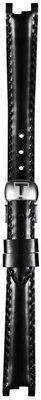 Kožený remienok Tissot T852.036.538 12mm, čierny