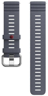 Silikónový remienok Polar 22mm, šedý, veľkosť S-L, Quick Release
