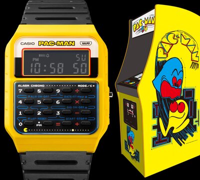 Casio Vintage CA-53WPC-1BER PAC-MAN Collaboration