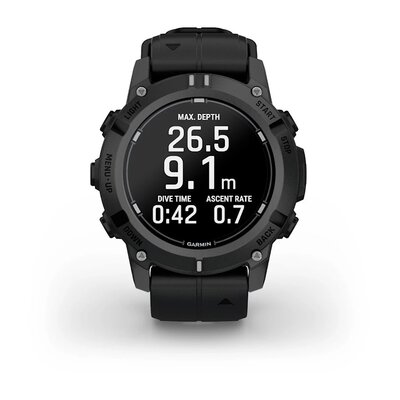 Garmin Descent G2 AMOLED, Black