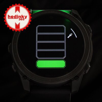 Garmin Tactix 8 Sapphire AMOLED 51mm, Black (+ náhradný remienok)
