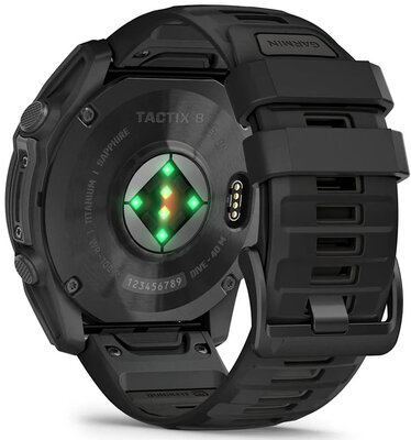 (SK) Garmin Tactix 8 Sapphire AMOLED 51mm, Black (+ náhradný remienok)