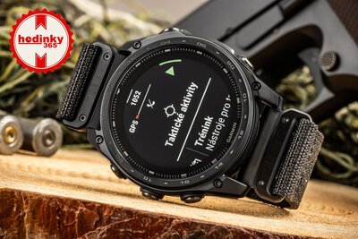 (SK) Garmin Tactix 8 Sapphire Solar 51mm, Black (+ náhradný remienok)