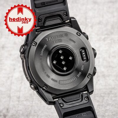 (SK) Garmin Tactix 8 Sapphire Solar 51mm, Black (+ náhradný remienok)