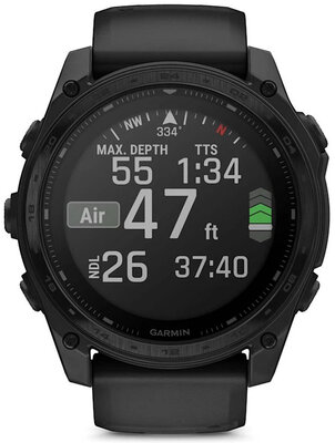 (SK) Garmin Tactix 8 Sapphire SOLAR 51mm, Black (+ náhradný remienok)