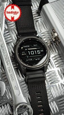 (SK) Garmin Tactix 8 Sapphire Solar Elite 51mm, Black (+ náhradný remienok)