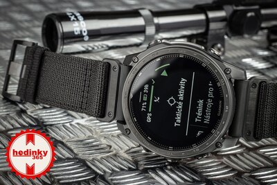 (SK) Garmin Tactix 8 Sapphire Solar Elite 51mm, Black (+ náhradný remienok)