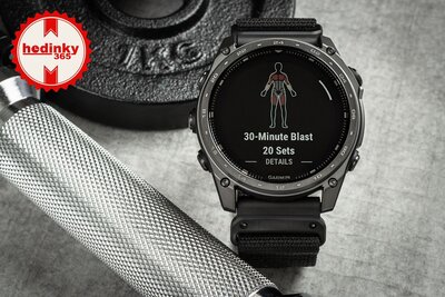 (SK) Garmin Tactix 8 Sapphire Solar Elite 51mm, Black (+ náhradný remienok)