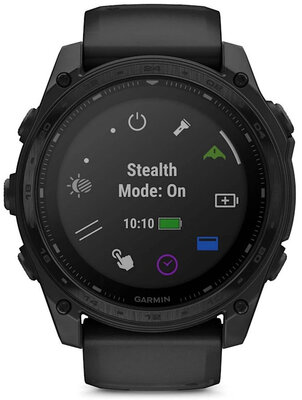 (SK) Garmin Tactix 8 Sapphire SOLAR Elite 51mm, Black (+ náhradný remienok)