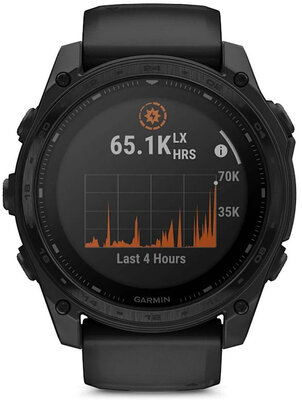(SK) Garmin Tactix 8 Sapphire SOLAR Elite 51mm, Black (+ náhradný remienok)