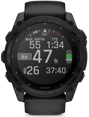 (SK) Garmin Tactix 8 Sapphire SOLAR Elite 51mm, Black (+ náhradný remienok)