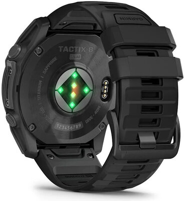 (SK) Garmin Tactix 8 Sapphire SOLAR Elite 51mm, Black (+ náhradný remienok)