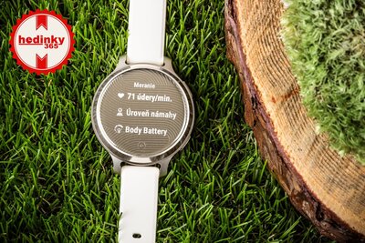 Garmin Lily 2 Active Lunar Gold / Bone Silicone Band