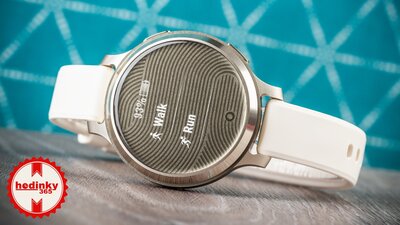 Garmin Lily 2 Active Lunar Gold / Bone Silicone Band