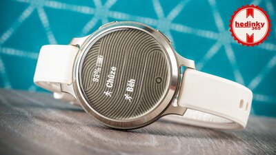 Garmin Lily 2 Active Lunar Gold / Bone Silicone Band