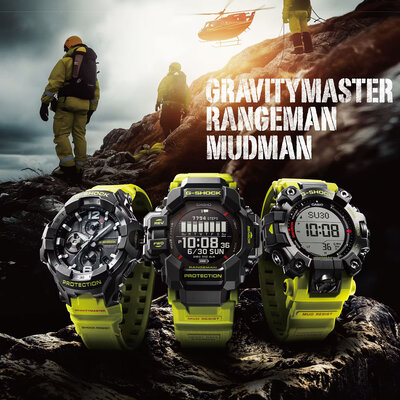 Casio G-Shock Mudman GW-9500MRY-1A9ER Rescue Yellow Series
