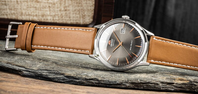 Kožený remienok Ricardo Napoli, hnedý V1