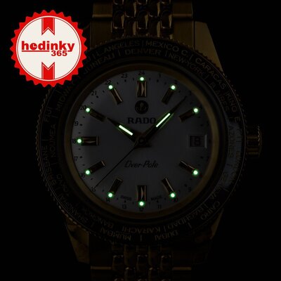 Rado Captain Cook Over-Pole R32193018 Limited Edition 1962 pcs (+ náhradný popruh a cestovné puzdro)