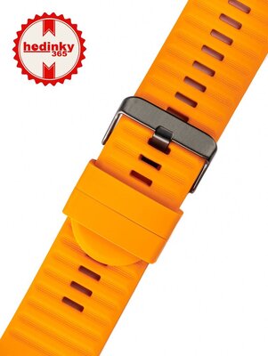 Silikónový remienok Ricardo Livigno 26mm, Orange, QuickFit
