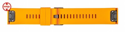 Silikónový remienok Ricardo Livigno 26mm, Orange, QuickFit