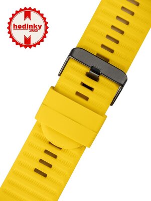 Silikónový remienok Ricardo Livigno 26mm, Yellow, QuickFit