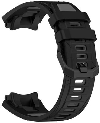 Silikónový remienok Ricardo Moena (pre Amazfit T-Rex 3), Black/Gray