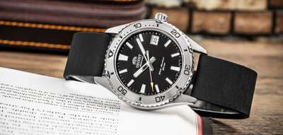 Silikónový remienok Ricardo Tivoli, čierny, Quick Release