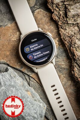 Garmin Vívoactive 6, Lunar Gold / Ivory, Silicone Band