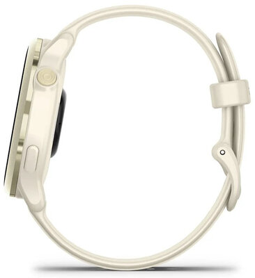 Garmin Vívoactive 6, Lunar Gold / Ivory, Silicone Band
