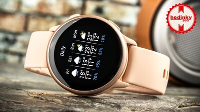 Garmin Vívoactive 6, Metallic Pink Dawn / Pink Dawn, Silicone Band