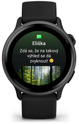 Garmin Vívoactive 6, Slate / Black, Silicone Band