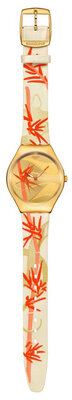 Swatch Golden Red Bamboo SYXZ105 (II. Akosť)
