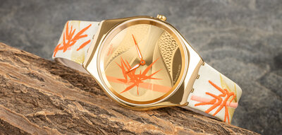 Swatch Golden Red Bamboo SYXZ105 (II. Akosť)