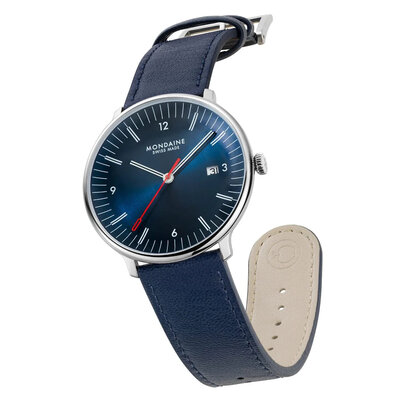 Mondaine Doppio Quartz MLE.41240.LQV.SET (+ náhradní řemínek)