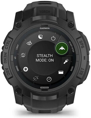 Garmin Instinct 3 AMOLED 50mm, Tactical Edition, Black