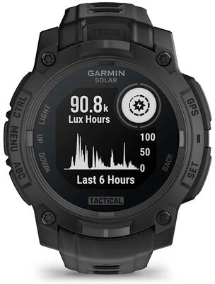 Garmin Instinct 3 SOLAR 45mm, Tactical Edition, Black
