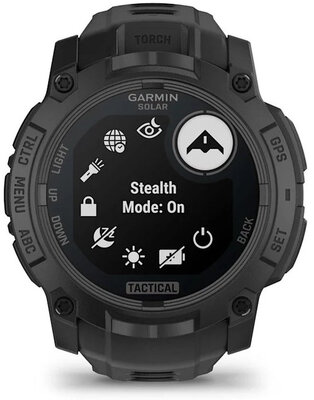 Garmin Instinct 3 SOLAR 50mm, Tactical Edition, Black