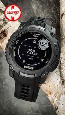 (SK) Garmin Instinct 3 Solar 50mm, Tactical Edition, Black