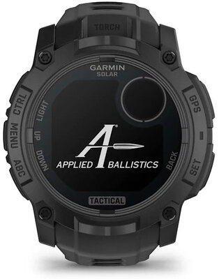 Garmin Instinct 3 SOLAR 50mm, Tactical Edition, Black