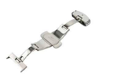 Strieborná motýlia spona na hodinky